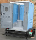 Trailer-Mounted Toilets